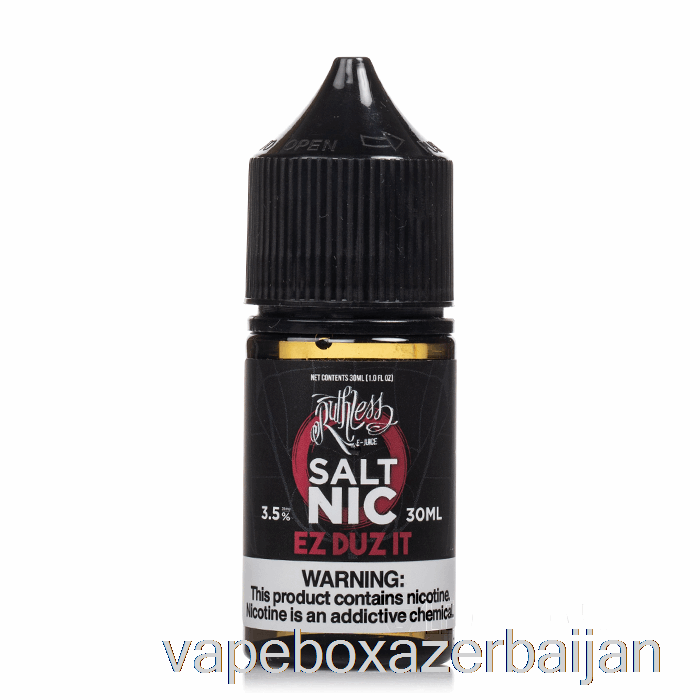 Vape Box Azerbaijan EZ Duz It - Ruthless SALT - 30mL 20mg